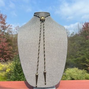 Texas Star Southwestern Belt Buckle Style Bolo Tie Necklace Camo